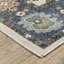 Tapis bleu / ivoire Erlich-177741202