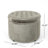Helotes Tufted Round Cocktail Ottoman-1255671693