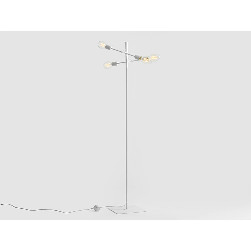 Allegra 159.99cm Novelty Floor Lamp, White