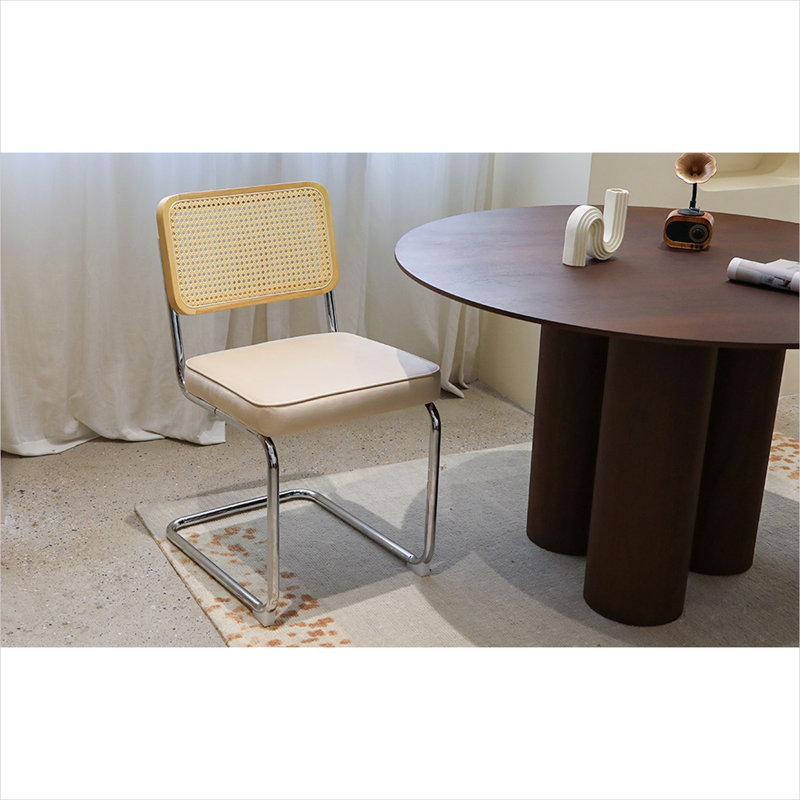 Ensemble de 4 chaises de salle à manger empilables en velours, structure en acier à finition dorée, sièges de cuisine de style Mid-Century moderne