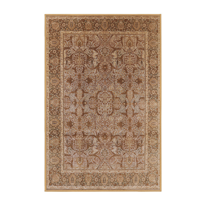 Tapis oriental brun Khachig, Rectangle 4 pi x 6 pi