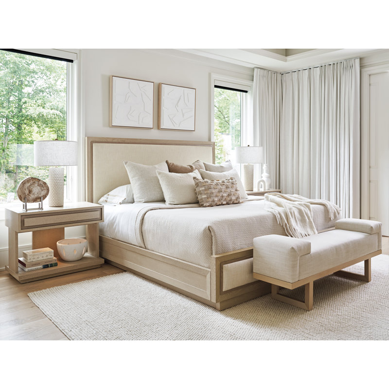 Sunset Key Grayson Upholstered Bed, Biscayne/Sand Drift, King