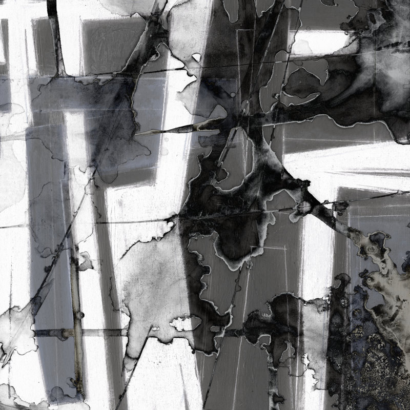 In Motion IV by Jennifer Goldberger - Wrapped Canvas Painting, 91cm H x 91cm W