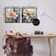 "Modern Dripping Blooms" par Lazar Studio 2 - Pièces sur toile-1776423591-1776423588