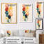 Aquarelle de cercles ascendants, reproduction d'art abstrait-1085376376-1085376384
