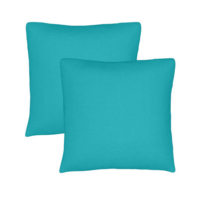 Pack of 2 Sunbrella® Outdoor Throw Pillows, Square Throw Pillows Inserts with Covers