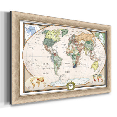 " Push Pin Map "