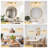 Berto 3-Light Dimmable Vanity Light with K9 Crystal Shades-915588538-938731892