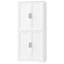 Armoire de rangement autoportante en lin 71,3 po (poignée améliorée)-1492636948