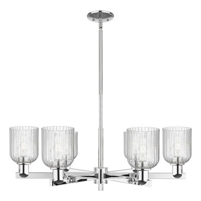 Lustre suspendu 6 lumières Bridal Veil
