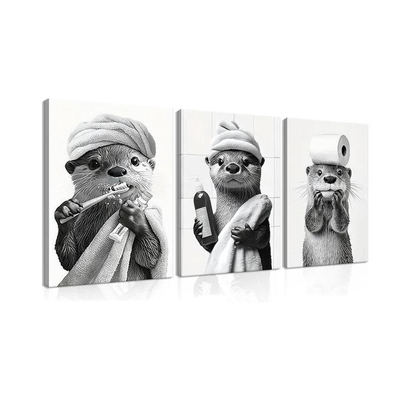 3 Piece Wrapped Canvas Print