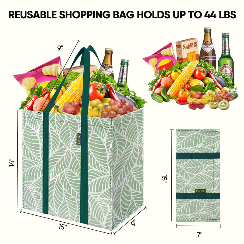 Paquet de 4 sacs de rangement réutilisables