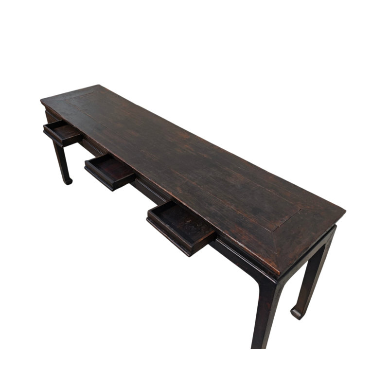 91.7 in. Solid Wood Console Table