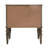 Ginny 25 in. W Rectangular Wood 2 Drawer Accent Chest, Walnut Brown-1521062695