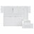 Murphy Bed With Desk, Cabinet And Bookcase-1924745822