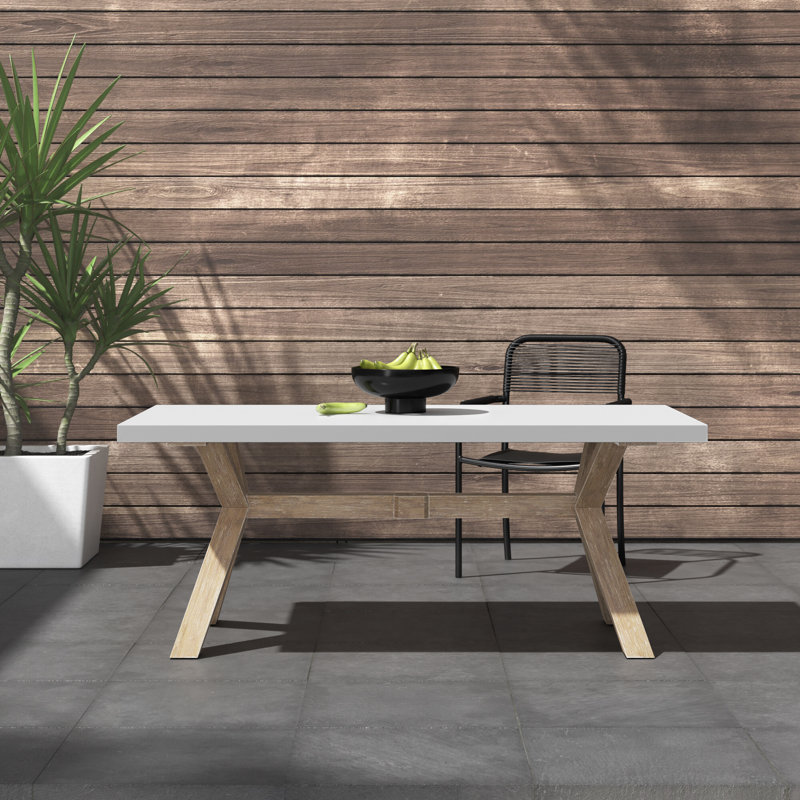 Table de salle à manger d'extérieur Fleur
