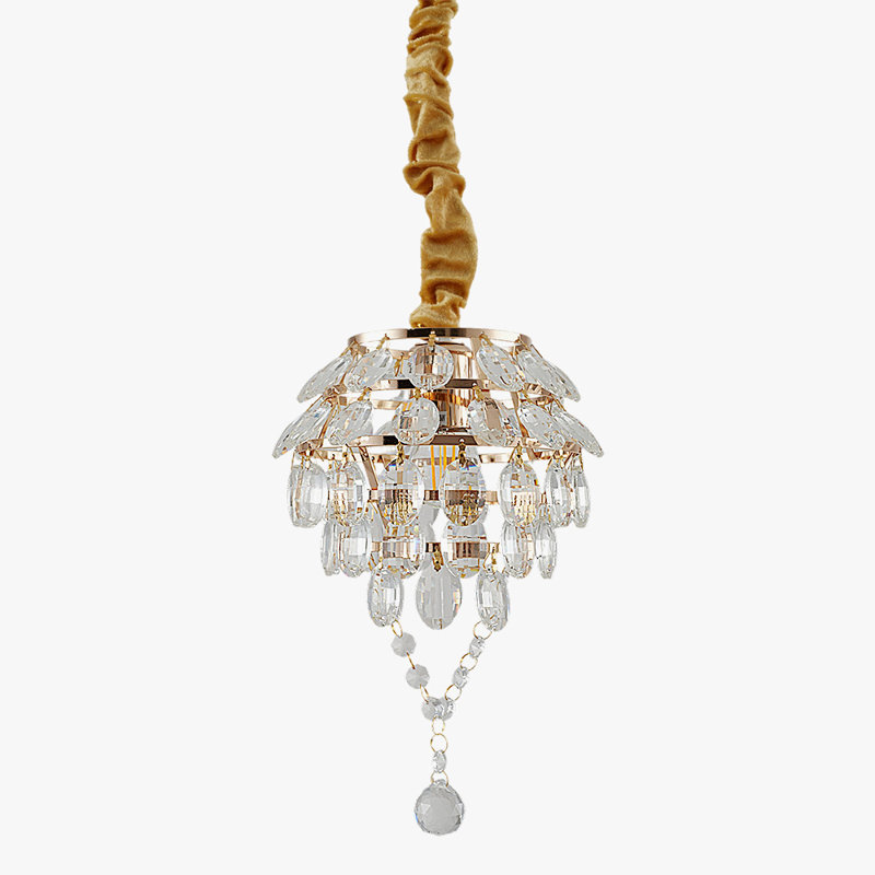 1 - Light Natural Dome Pendant