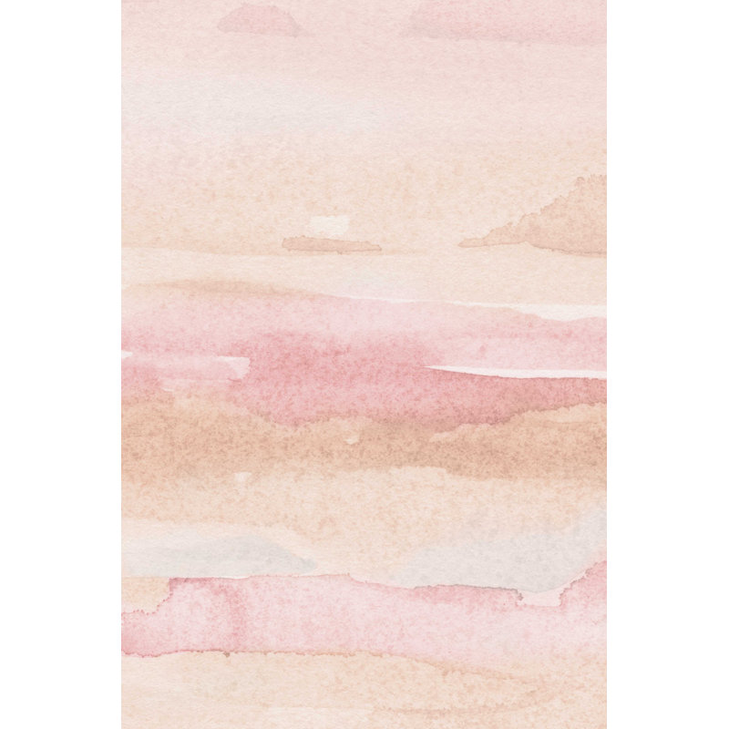 Rose fondu II, H 18 po x l 12 po x P 1,25 po