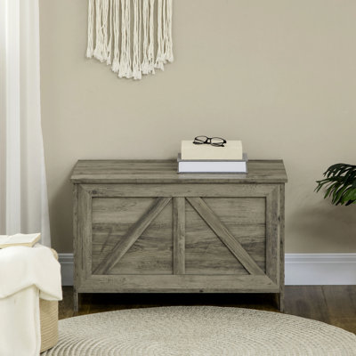 Boîte de rangement 30 po gris