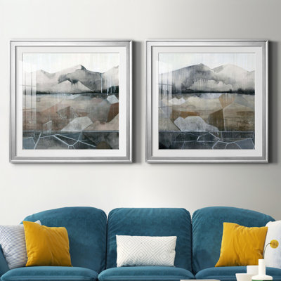 " Valley Stormscape I " 2 - Pieces