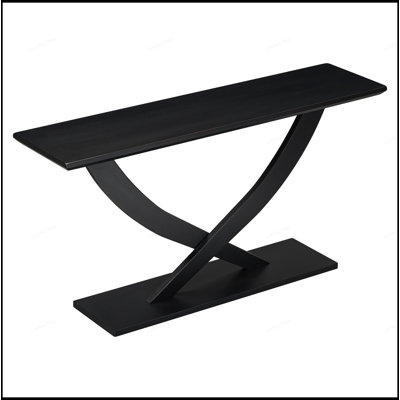Charming Rustic Console Table with Sturdy Construction and Versatile Use for Entryways, Living Rooms, and Hallways