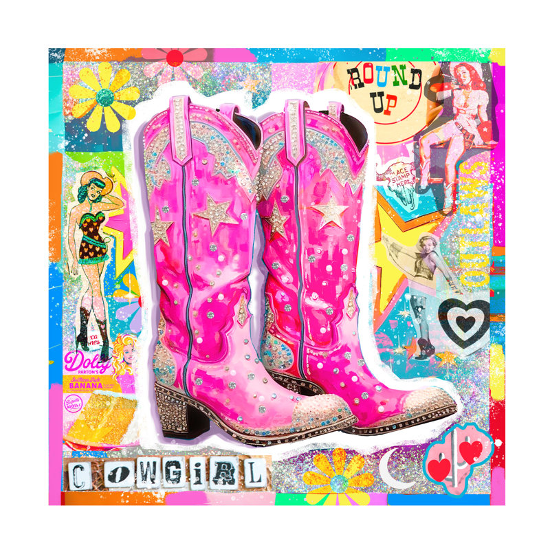 Art sur toile Jess Stempel, H 24 po x l 24 po
