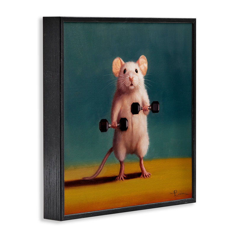 Art de giclée encadrée par Lucia Heffernan, H 12 po x l 12 po, Giclée encadrée noir minuit