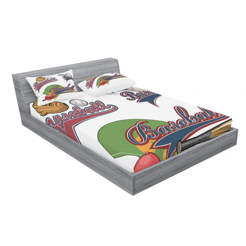Microfiber Sheet Set, Queen Sheet Set with Fitted Sheet