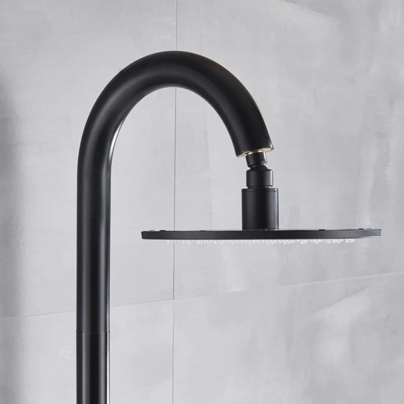 Single-handle basin faucet with modern design and ceramic cartridge for durability