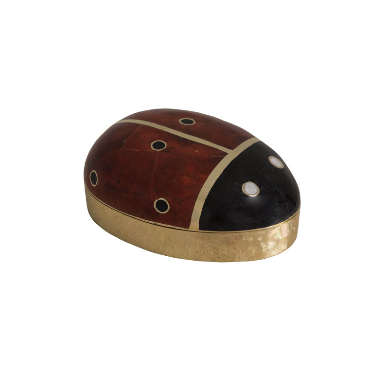 Boîte décorative coccinelle
