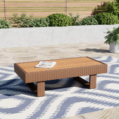 Ensemble de table basse en PEHD pour conversation