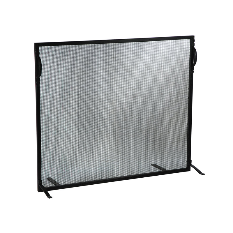 Pare-étincelles à panneau simple Accursio, 32" H x 38" L x 14.5" D