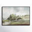«Green Country Road» par Allison Pearce - reproduction encadrée sur toile-69314651-119728487