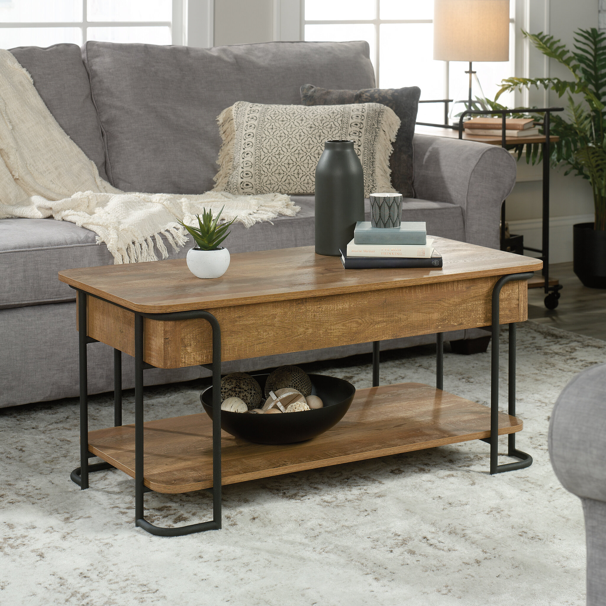 17 Stories Sandridge Lift Top Coffee Table with Storage & Reviews | Wayfair