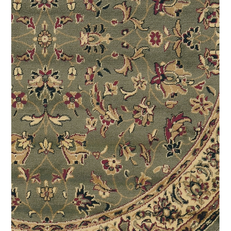 Oriental Indoor Rug, Round 5'3"