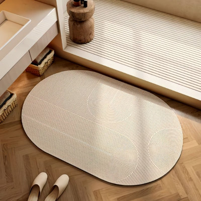 Super Absorbent Cute Cartoon Bathroom Mat - Non-Slip & Anti-Fall Floor Mat For Bathroom Door