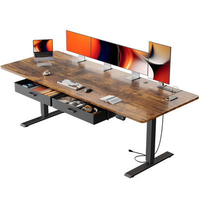 MDF Steel Computer Desk
