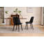Chaise de salle à manger, ensemble de 4 chaises de salle à manger de cuisine modernes, chaises d'appoint de salle à manger rembourrées en plastique avec pieds en plastique-994934818