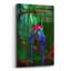 Art mural en verre 12 "x 16" «Jewels Jungle» par Carol Cavalaris de Bay Isle Home ™