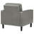 Lalittah Upholstered Track Arm Accent Chair Grey-43954852