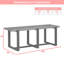 Kitson Kitson Wood Bench