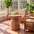Natural Water Hyacinth Side Table-1197852232