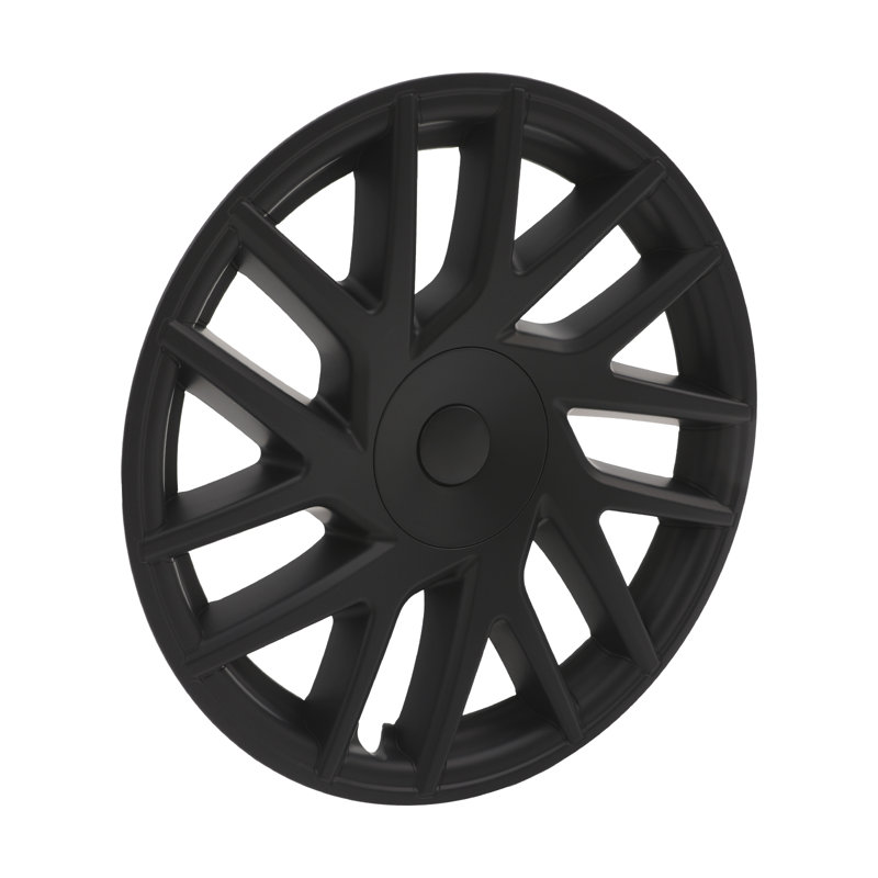 4 enjoliveurs de roue 18 pouces noir mat à clipser, protections de jante en ABS et PC pour Tesla Model 3 (2023-2026).