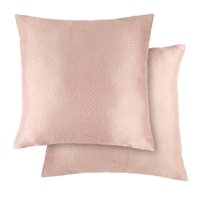 Iviana Square Cushion Cover, Pink