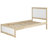 Caillier Solid Wood Standard Bed with Slat Kit-1154382694