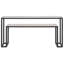 Michael Weiss 68" Console Table