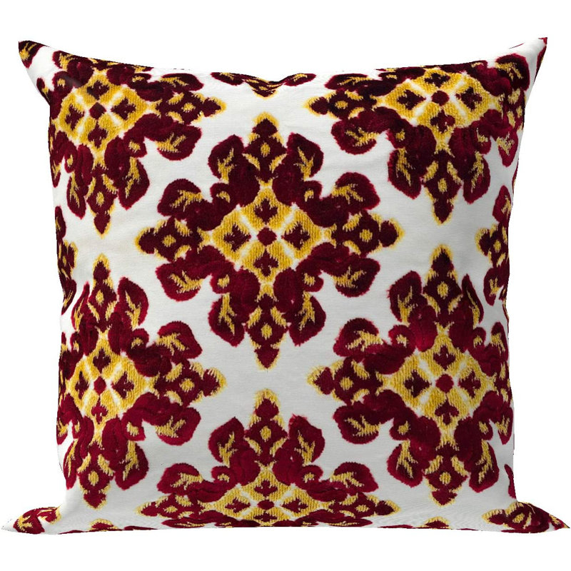 Ross Damask Square Cushion Cover