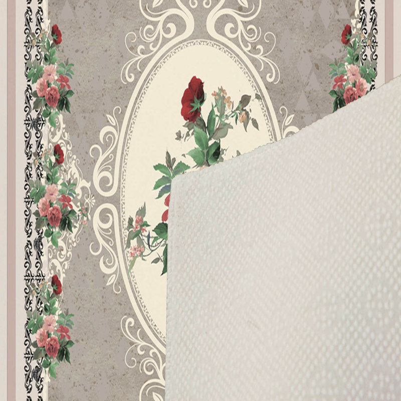 Antibacterial Hall Carpet, 39.4 x 59.1 inches | 100% Polyester, 0.4 in Pile Height, Non-Slip PVC Felt Dot Underside | Machine Washable, 3D Digital Printing, Durable & Stylish for Modern Home Décor