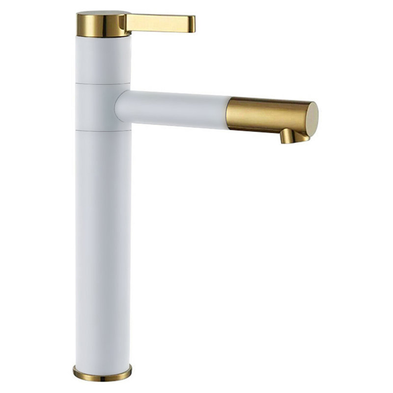 Physter Mono Basin Mixer, White