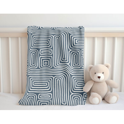 Timeless Walk Velveteen Fleece Blanket
